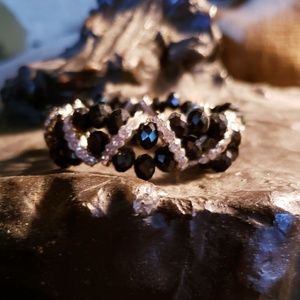 Premier Designs Jewelry - Premier Designs "Ageless" Black Stretch Bracelet Premier Designs Jewelry - Premier Designs "Ageless" Black Stretch Bracelet